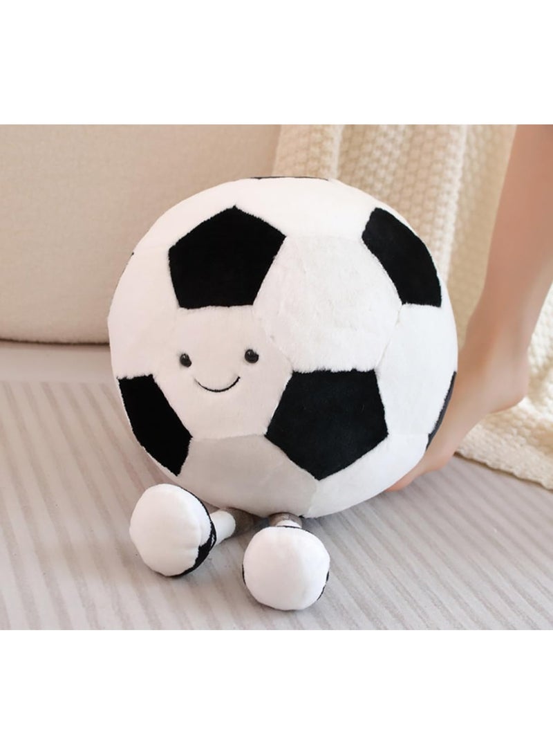 HOMESTAR Soccer Plush Toy - Soccer Doll Pillow, Plush Figure Ornament, Festival Gift Doll, Decoration Supplies Suitable For Indoor Decoration, Birthday Gift For Boys And Girls, 25cm - Image 5