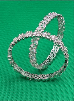 Generic "Graceful Silver Artificial Bangles – Ethnic Charm Meets Modern Style"  - Image 2