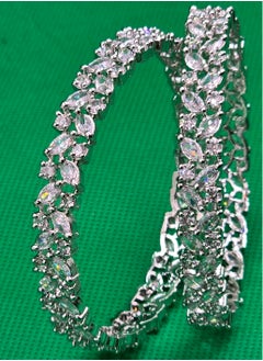 Generic "Graceful Silver Artificial Bangles – Ethnic Charm Meets Modern Style"  - Image 1
