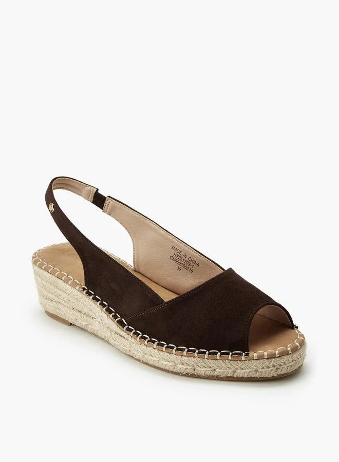 بيبرمنت Women Peep Toe Espadrille Sandals