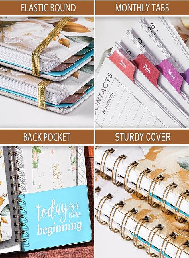 Indeme 2026 Planner - Planner 2026 Weekly and Monthly, JAN.2026 - DEC.2026, 8.5" x 6.4", 2026 Calendar Planner with Monthly Tabs, Back Pocket, Sturdy Binding - Image 4