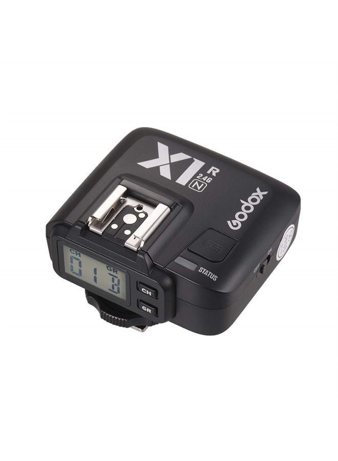 Godox X1R-N TTL 2.4G Wireless Flash Trigger Receiver for Nikon DSLR Camera for X1N Trigger - Image 1