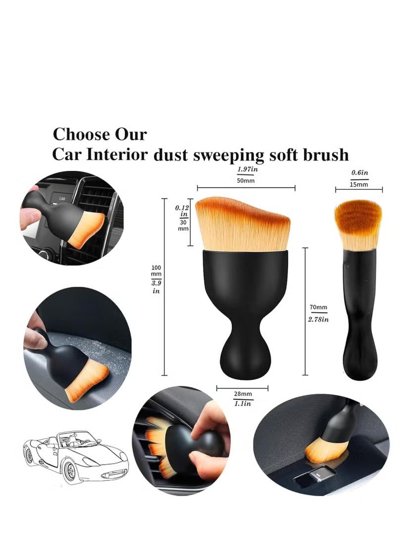 CGS Soft Car Interior Cleaning Brush – Gentle Dust Remover for Interior Surfaces - Image 3