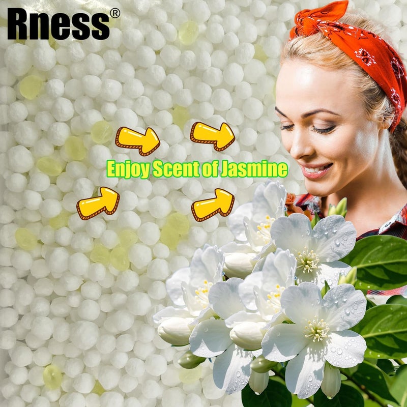 Rness Jasmine Moisture Absorber Boxes,Moldproof Deodorizing Desiccant Dehumidifier Boxes Jasmine Aroma Humidity Absorber for Bathroom Closet Wardrobe Kitchen 6 Pack(600 ml each) - Image 2