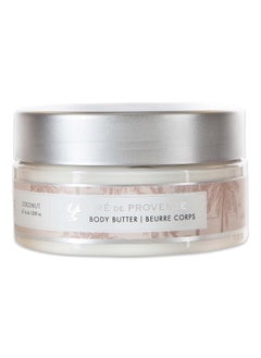 Pre de Provence Collection Shea Butter Enriched Body Butter Soothing  Hydrating Emollient Cream Body Moisturizer for Women 67 Fl Oz Coconut