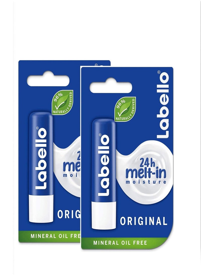 Labello - Shea Butter Original Lip Balm 4.8 oz pack of 2 - Image 1