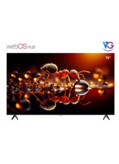 في جيه تي في ذكي LED 75 بوصة 4K UHD - مركز WebOS، لوحة بدرجة A+، صوت دولبي، ريموت سحري، بلوتوث، توافق مع Apple AirPlay - 2025  - Image 1