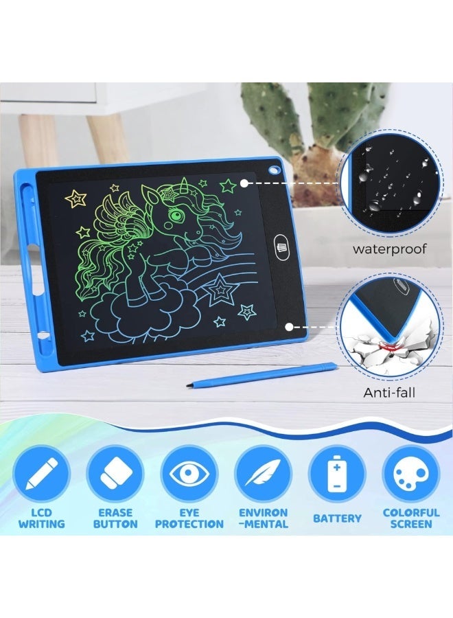 تويسو لوحة كتابة LCD مقاس 10  بوصة، لوحة رسم رقمية للأطفال، لوحة رسم ملونة، لوحة كتابة إلكترونية قابلة للمسح، لوحة مذكرات قابلة لإعادة الاستخدام، هدية عيد ميلاد للأولاد والبنات - Image 2
