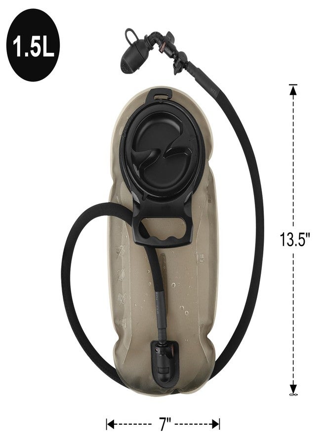 PETAC GEAR Hydration Bladder, 1.5L/2L/3L Hydration Water Bladder for Hiking Backpack, TPU Leak Proof Water Reservoir Storage Bag for Hydration Pack Replacement for Camping Cycling Running Outdoor - Image 4