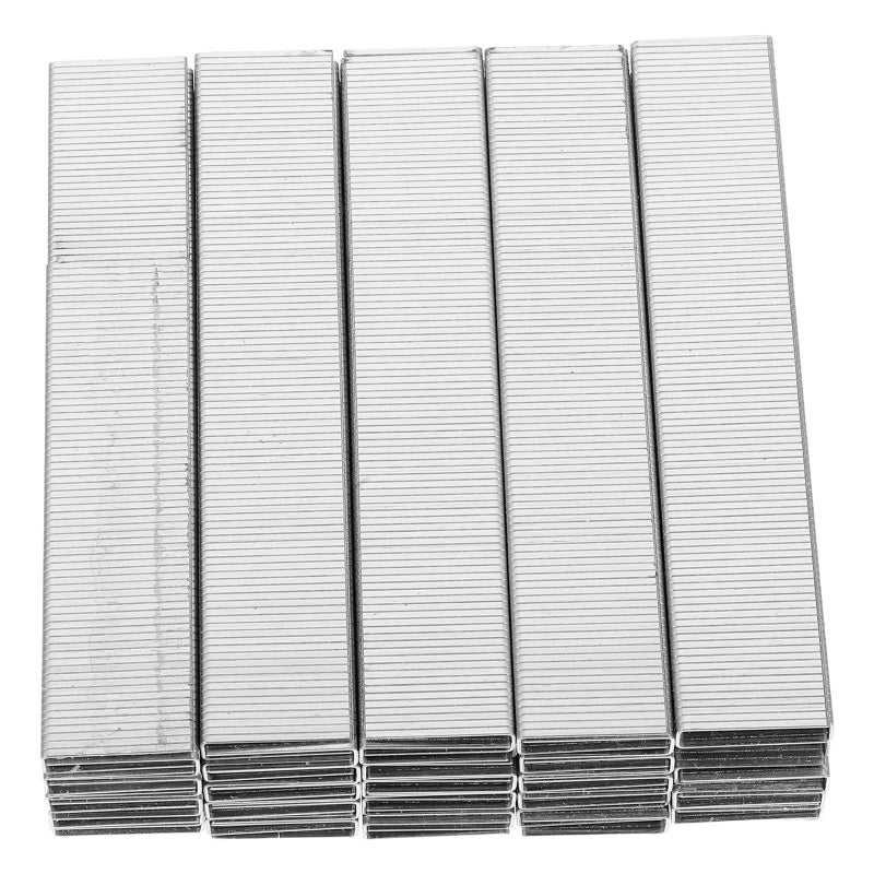 مسامير على شكل حرف U، 5000 قطعة من staples المعدنية للأثاث الثقيل. - Image 2