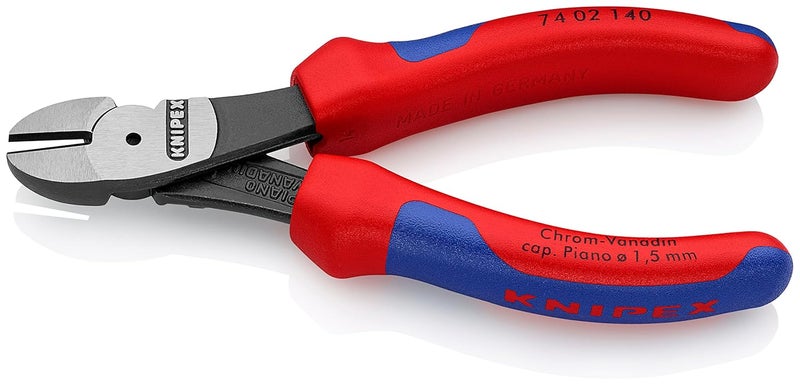 KNIPEX مقصات كنيبكس 74 02 140 ذات الرافعة العالية لتوفير الطاقة 20 مم، 140 - Image 2