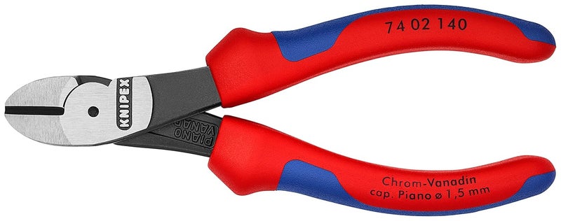 KNIPEX مقصات كنيبكس 74 02 140 ذات الرافعة العالية لتوفير الطاقة 20 مم، 140 - Image 3