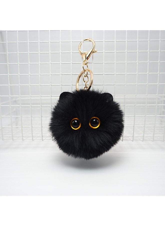 Cute Plush Cat Keychain Cartoon Doll Toy Pendant Keyring For Women Girls Bag Ornament Car Key Chain Children Gifts Accessories-Color:A2 - Image 3
