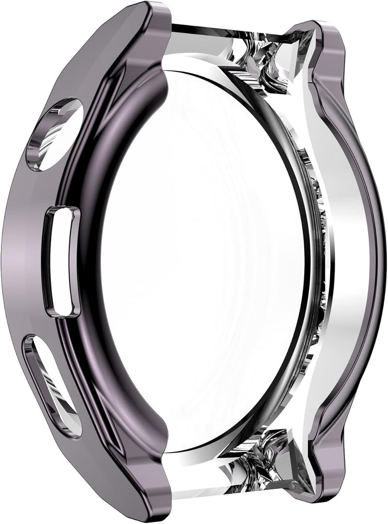 46mm Case for Huawei Watch GT3 pro Screen Protector Overall Protective Ultra-Thin TPU HD Clear Cover (46mm, 6Colors) - Image 3