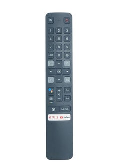ELTRAZONE Replacement Voice Remote for TCL Android TV – Universal Smart Remote Control with Voice Search – Compatible with TCL Android TV Models – Easy Pairing, Hands-Free Voice Commands, Quick Setup, Long Battery Life, Comfortable Ergonomic Design for Seamless TV Control  - Image 1