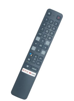 ELTRAZONE Replacement Voice Remote for TCL Android TV – Universal Smart Remote Control with Voice Search – Compatible with TCL Android TV Models – Easy Pairing, Hands-Free Voice Commands, Quick Setup, Long Battery Life, Comfortable Ergonomic Design for Seamless TV Control  - Image 2
