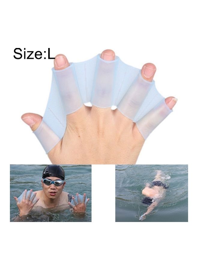 اليشمك زعانف غوص يدوية من السيليكون - Image 1