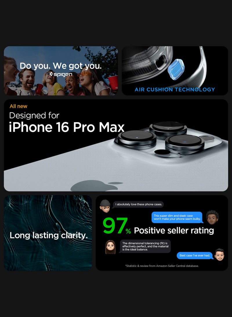 Spigen Ultra Hybrid iPhone 16 Pro Max Case Cover (2024) - Space Crystal - Image 2