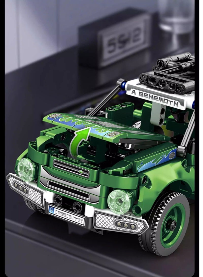 ZedPlay 304 Pcs Remote Control Building Block Race Car Kit R/C High-Speed Sports Car Construction Toy 2.4 GHz Control STEM Educational Hobby Model Set for Kids,Teens & Adults - Image 4