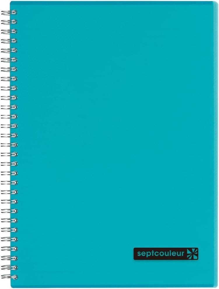 Maruman SeptColNotebk B5 80sht L.Blue - Image 1