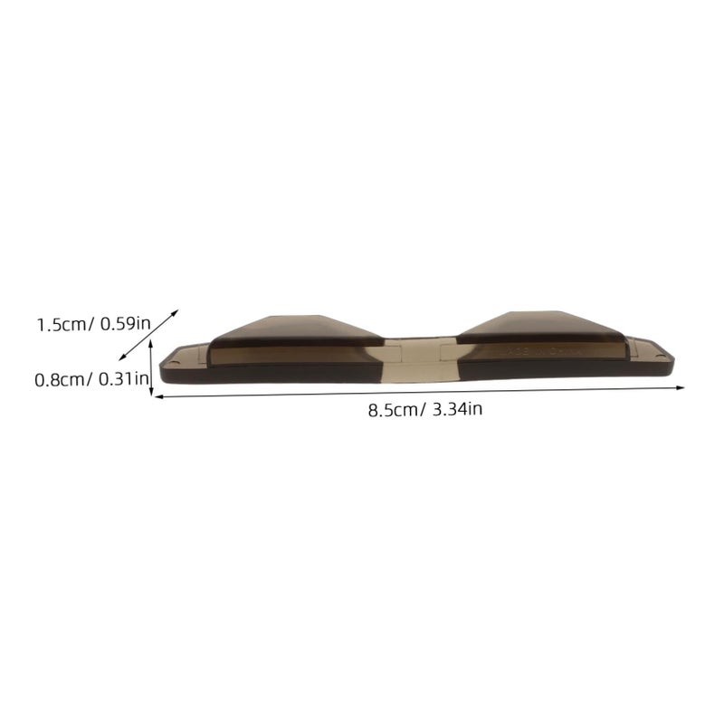 4pcs Car Door Edge Protectors Sleek Collision Strips For Vehicles Easy Peel Stick Installation Elegant Design For Door Edges And Mirrors Bumper Black - Image 3