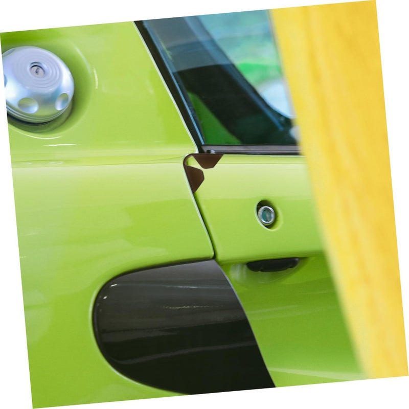 4pcs Car Door Edge Protectors Sleek Collision Strips For Vehicles Easy Peel Stick Installation Elegant Design For Door Edges And Mirrors Bumper Black - Image 5