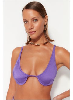 trendyol Purple Underwire Bikini Top TBESS23BU00061  - Image 2