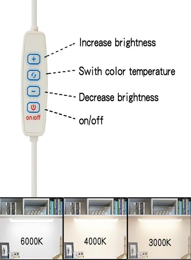 GITGRNTH USB Powered Under Counter LED Light Strip Color Modes, Adjustable Color with Remote & Dimming Control Brightness Plug 10 Level Brightness, 7W Ideal for Kitchen, Closet, or Workspace - Image 3