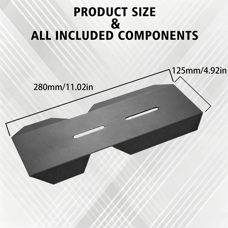 Electric Dirt Bike Mudguard Middle Fender For Super 73 ZX RX S1 S2 Z1 Thickened Center Fender Black - Image 2