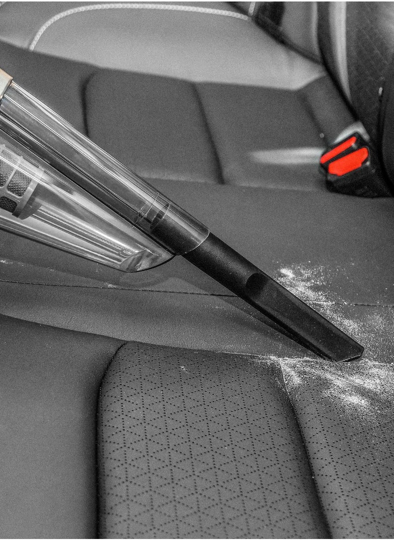 LAWAZIM - Corded Car Vacuum Cleaner - 12V DC - Compact Handheld Auto Vacuum with 150W Motor, 3.5-4kPa Suction, Pro Cyclone System, Washable Filter - Ideal for Car Interiors, Seats, Floors, and Tight Spaces. - Image 1