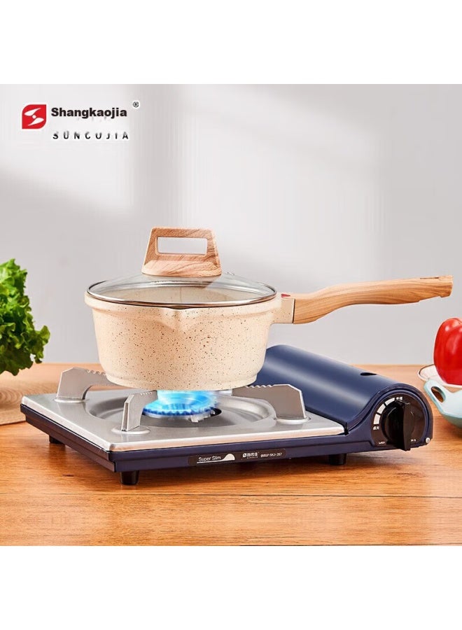 Suncojia Suncojia Portable Gas Stove, Ultra-thin Outdoor Camping Stove, Car Magnetic Stove, Camping Stove, Gas Canister Stove - Image 4