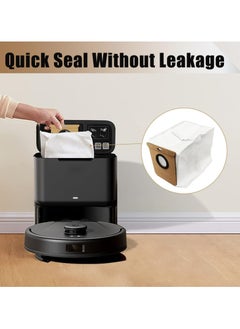 CMGTYYD Replacement Dust Bags for Eufy L50 SES, L60 SES, for Conga Home 10000, 8090 Ultra, 9090 AI, for Haier H9+, Vacuum Cleaner Automatic Airclean Dirt Dispos  - Image 2