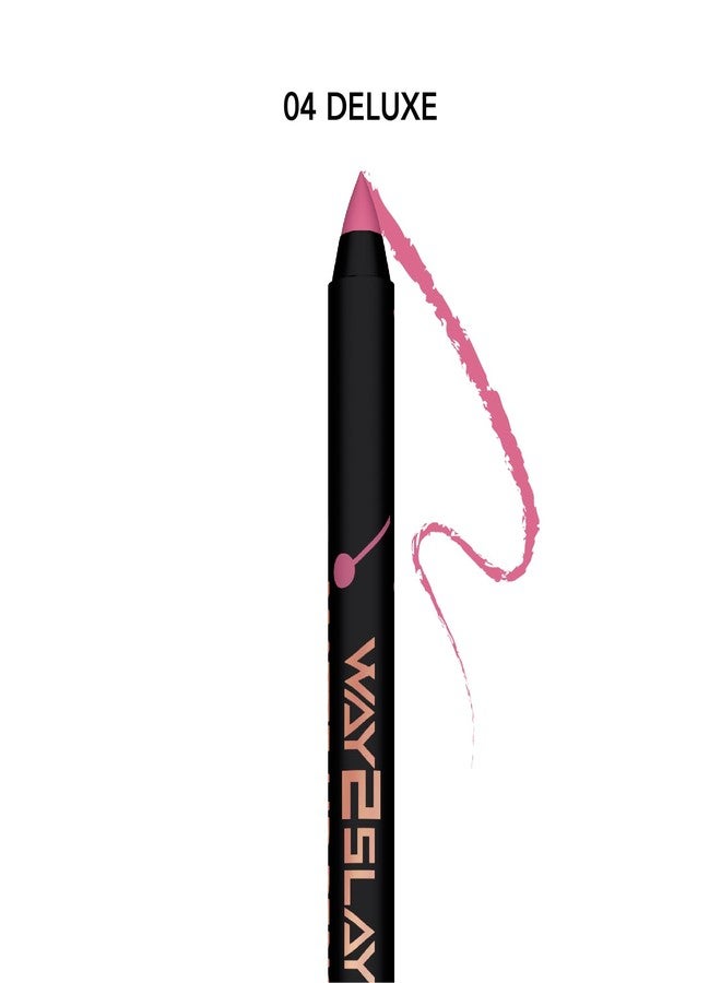 ماري جو كاي قلم تحديد الشفاه غير اللامع من ماري جو كيه | تحديد جريء | تركيبة كريمية غير لامعة | لون غني وكثيف | يدوم طويلاً | طرف دقيق | 1.5 غرام | 04 ديلوكس - Image 3