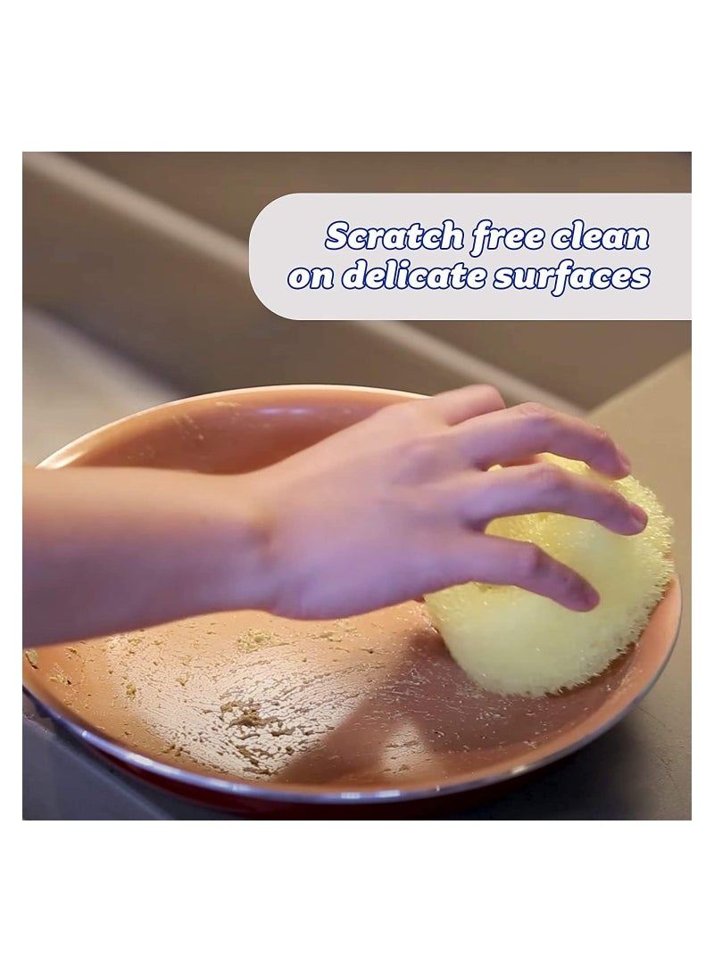 سكراب دادي إسفنجة تنظيف فليكس تكستشر باللون الأصفر - Image 5