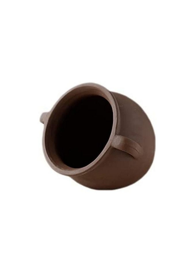 Saim Ceramic Jar Aquarium Ornament, Aquarium Cave Ceramic Vase Decoration Fish Hiding Cave for Cichlid Betta Amano Shrimp to Fish Hideaway and Breeding - Small - Image 1