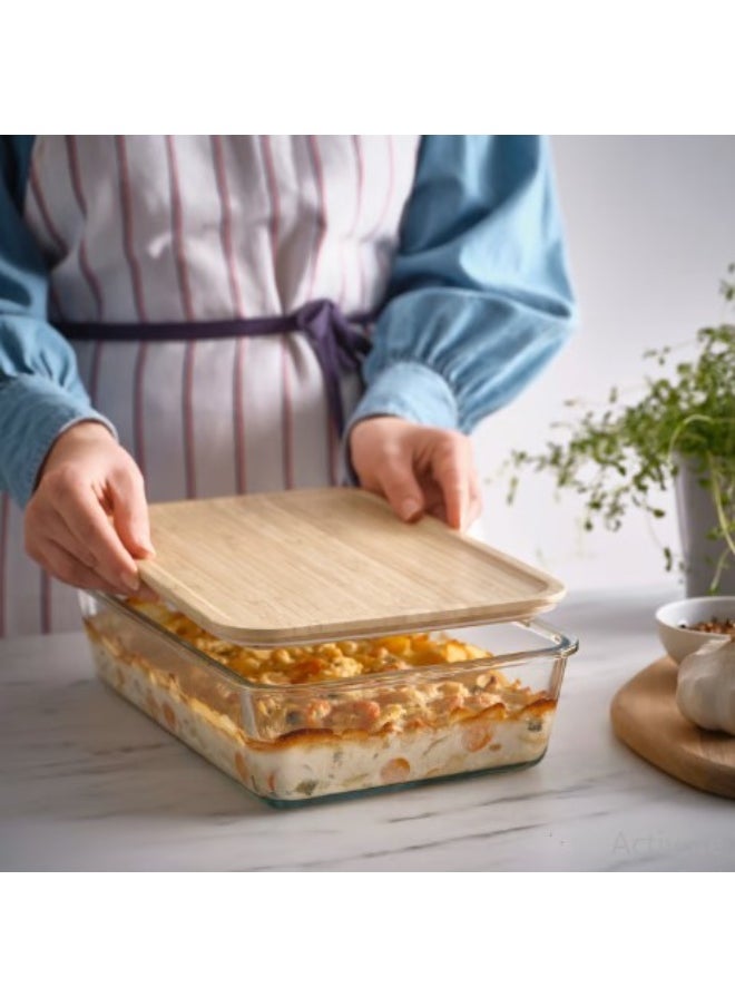 IKEA (IKEA) غطاء مستطيل كبير/خيزران، 32×21 سم  - Image 2