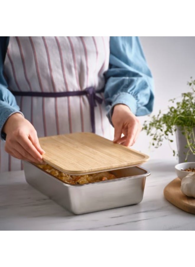 IKEA (IKEA) غطاء مستطيل كبير/خيزران، 32×21 سم  - Image 4