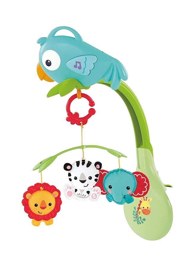 NIBEMINENT 3-In-1 Rainforest Musical Mobile 41x53x23cm - Image 1