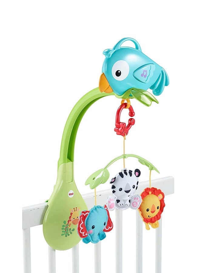 NIBEMINENT 3-In-1 Rainforest Musical Mobile 41x53x23cm - Image 3