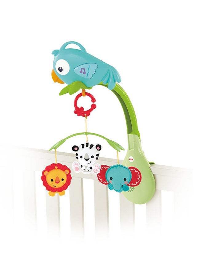 NIBEMINENT 3-In-1 Rainforest Musical Mobile 41x53x23cm - Image 5