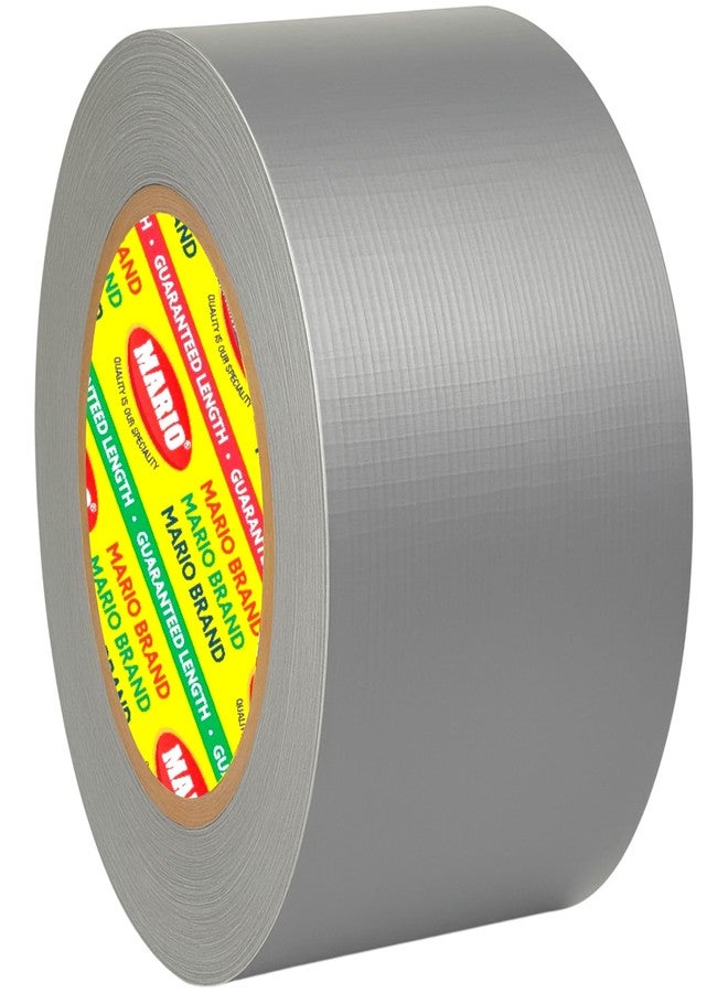 Mario Multipurpose Duct Tape Grey 72mm x 25mtr – Super Strong Hold Waterproof Adhesive Tape for Book Binding, Packaging, Sealing, DIY Projects, Crafting, Repairs, Home & Office Use – Easy to Tear - Image 1