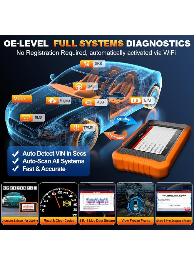 Launch Launch 2024 X431 Elite 2.0 PRO fit for Toyota Lexus Bi-Directional Scan Tool  - Image 2