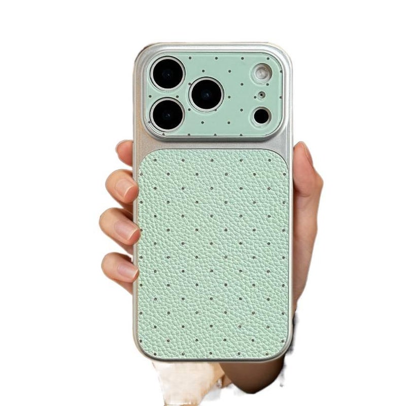 TPU Protective Case for iPhone 14 / 14 Plus / 14 Pro / 14 Pro Max with Drop Protection and Polka Dot plus Shockproof plus Bow Design plus Large Window in Polka Dot - Image 1