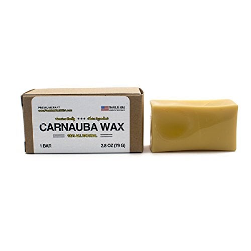 PremiumCraft 100% Carnauba Wax Bar - 3.1" x 1.8" x 1.2" - Image 2