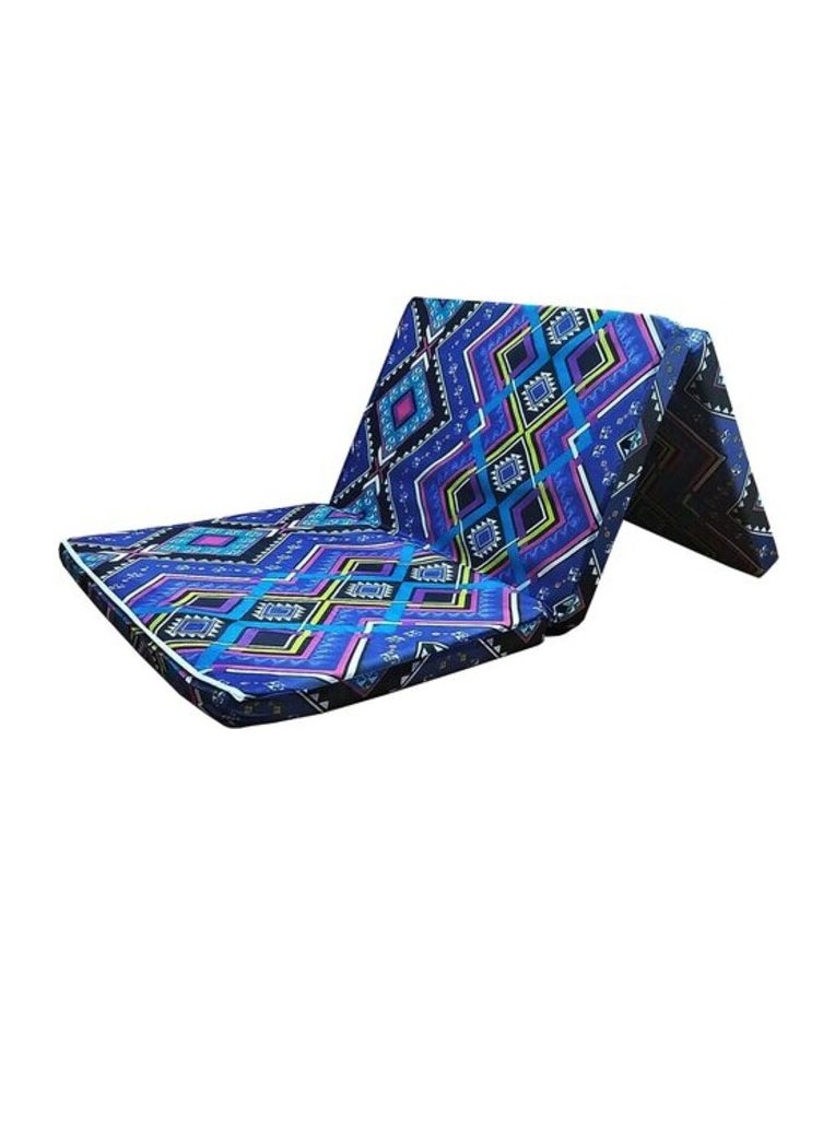 DEEP SLEEP Every Night Deep Sleep Every Night Folding Foam Mattress 180X90X7 Cm, Multi Color  - Image 1