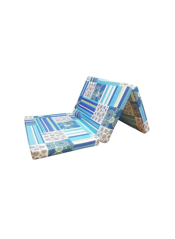 DEEP SLEEP Every Night Deep Sleep Every Night Folding Foam Mattress 180X90X7 Cm, Multi Color  - Image 2