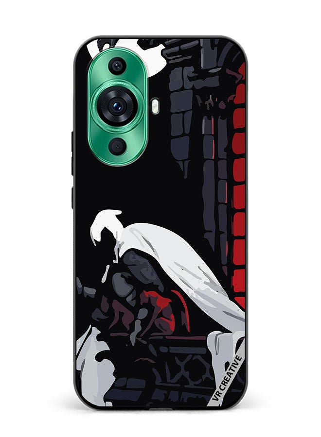 VR CREATIVE Protective Case Cover For Huawei nova 11 Pro Moon Knight Design Multicolour - Image 1