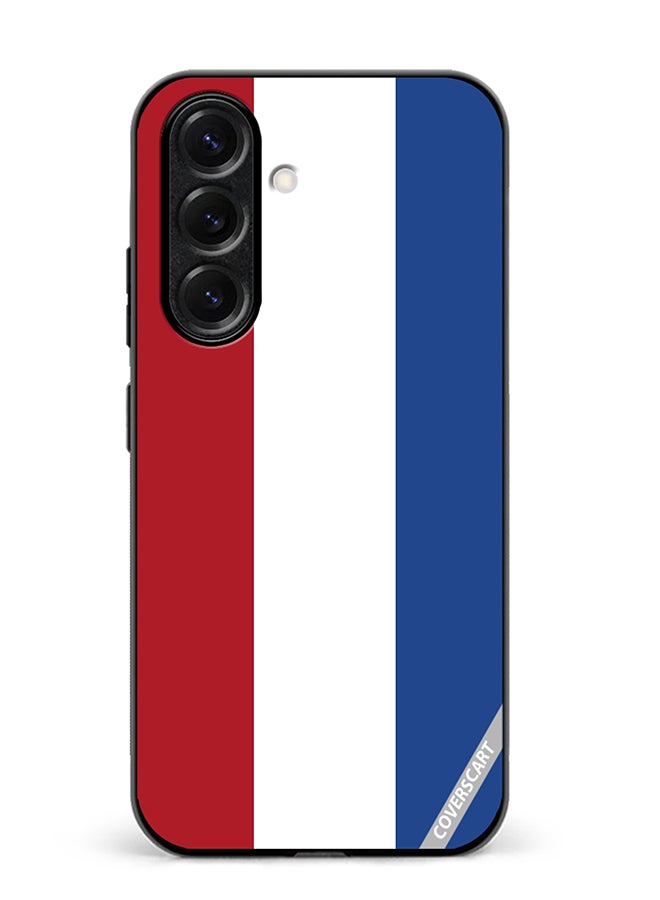 COVERSCART Protective Case Cover For Samsung Galaxy A56 Netherlands Flag Design Multicolour