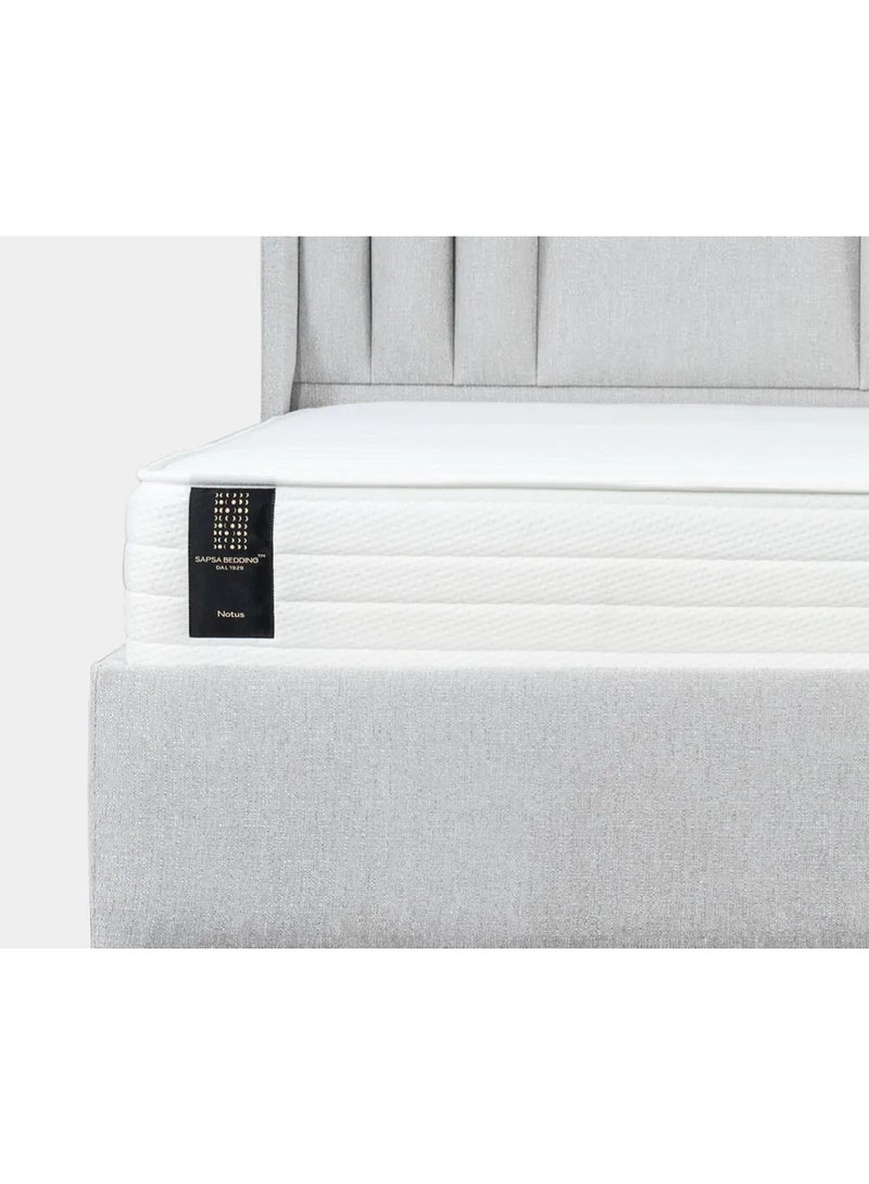 SAPSA BEDDING Notus Mattress Pocket Spring with Knitted Fabric and Hard Foam Support Natural White - Image 1