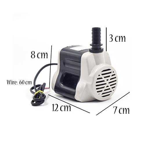 Depron 18W Submersible Water Pump for Air Cooler, Aquarium, Fountain, & Pond | 6-Foot Lift | Ultra Quiet, Energy Efficien (18 Watt Water Pump) - Image 2